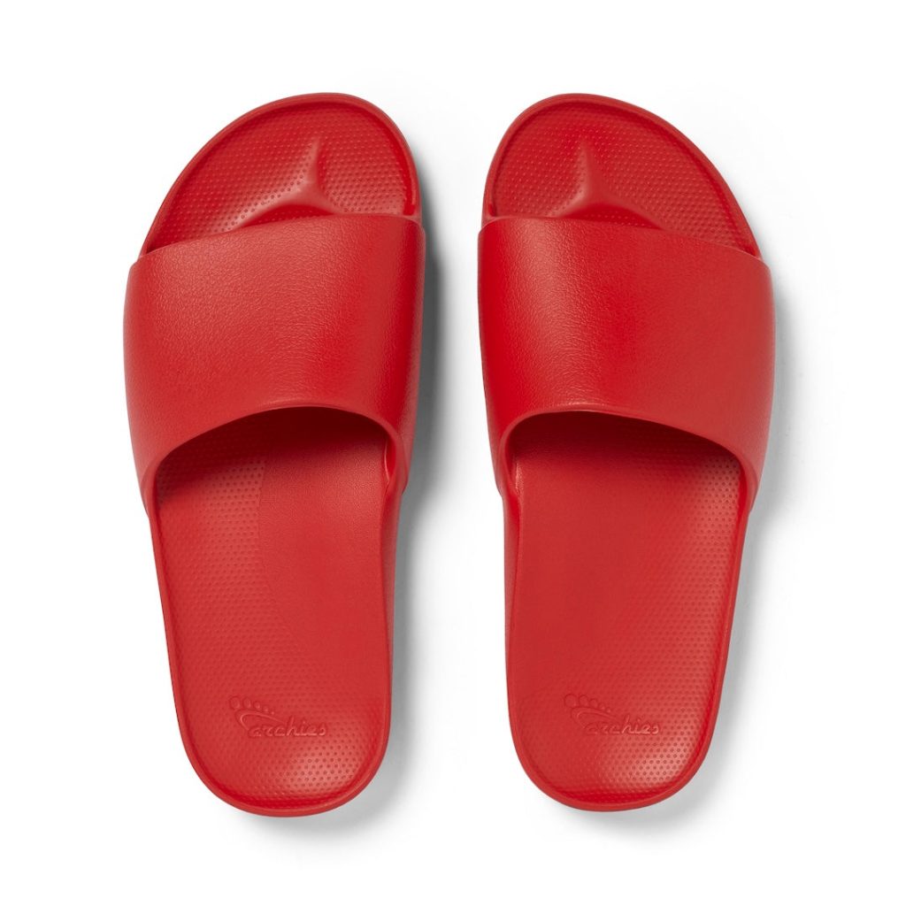 Arch Support Slides - Classic - Chili Red